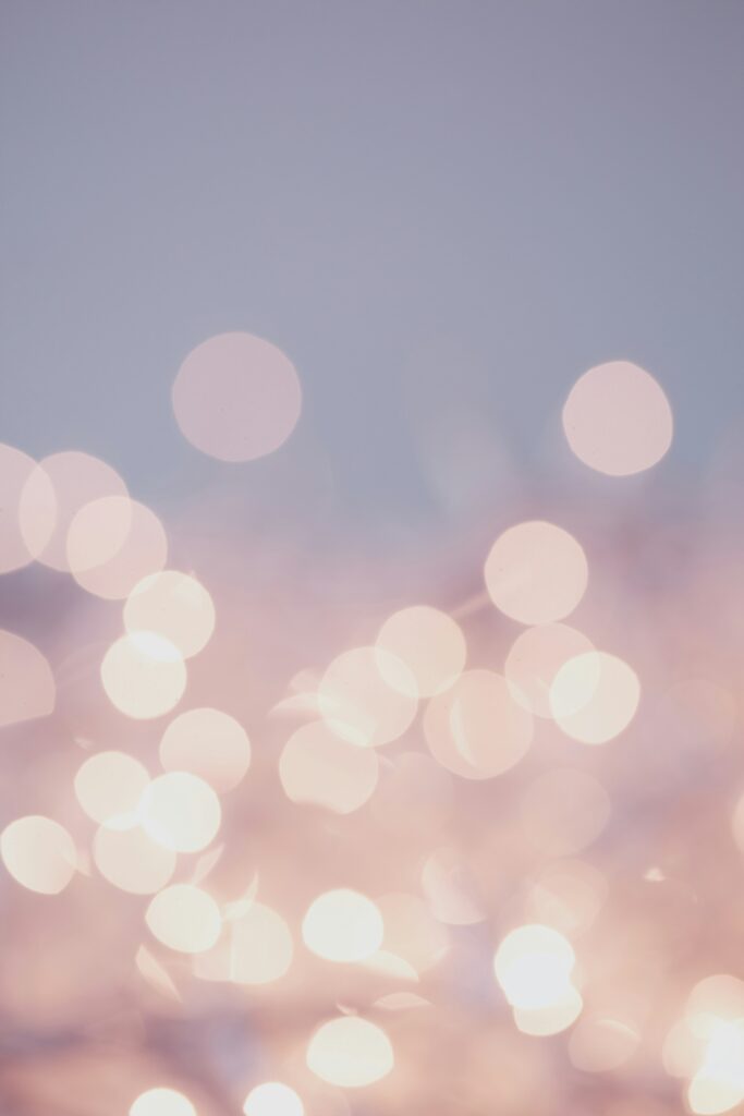 Image of sparkler, blurred for effect